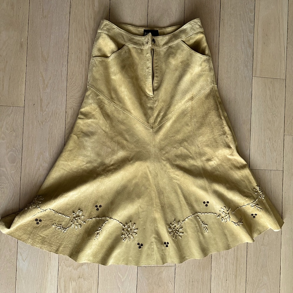 Beautiful Suede Lined Skirt